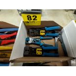 (4) AMP TELCO CRIMPERS IN BOX