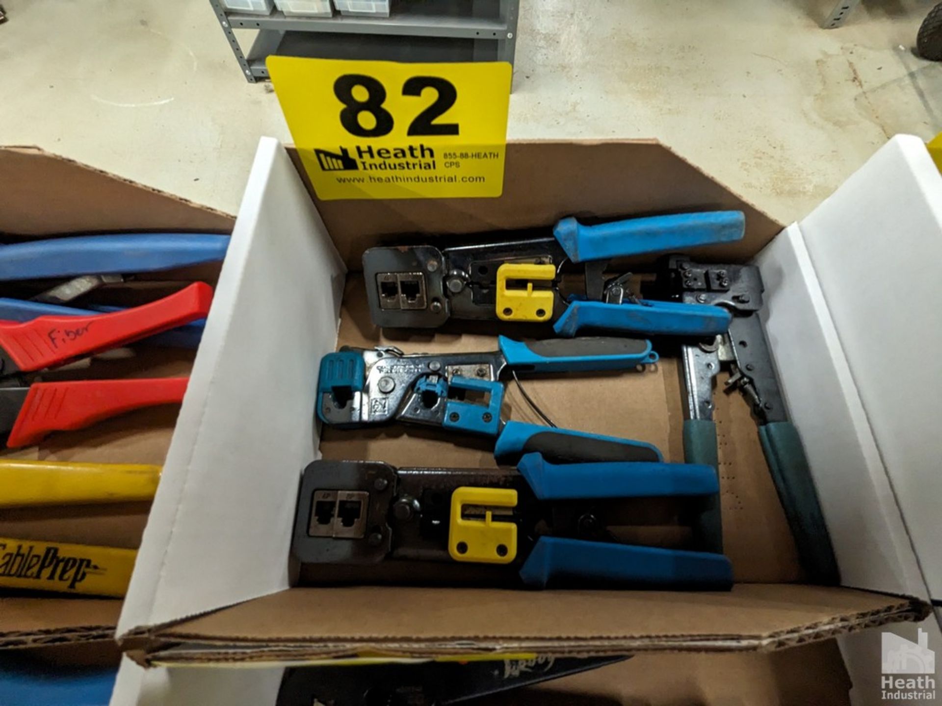 (4) AMP TELCO CRIMPERS IN BOX