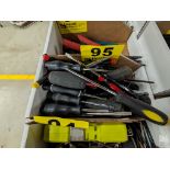 ASSORTED SCREW DRIVERS IN BOX