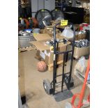 MILWAUKEE CONVERTIBLE TWO WHEEL HAND TRUCK WITH PNEUMATIC TIRES