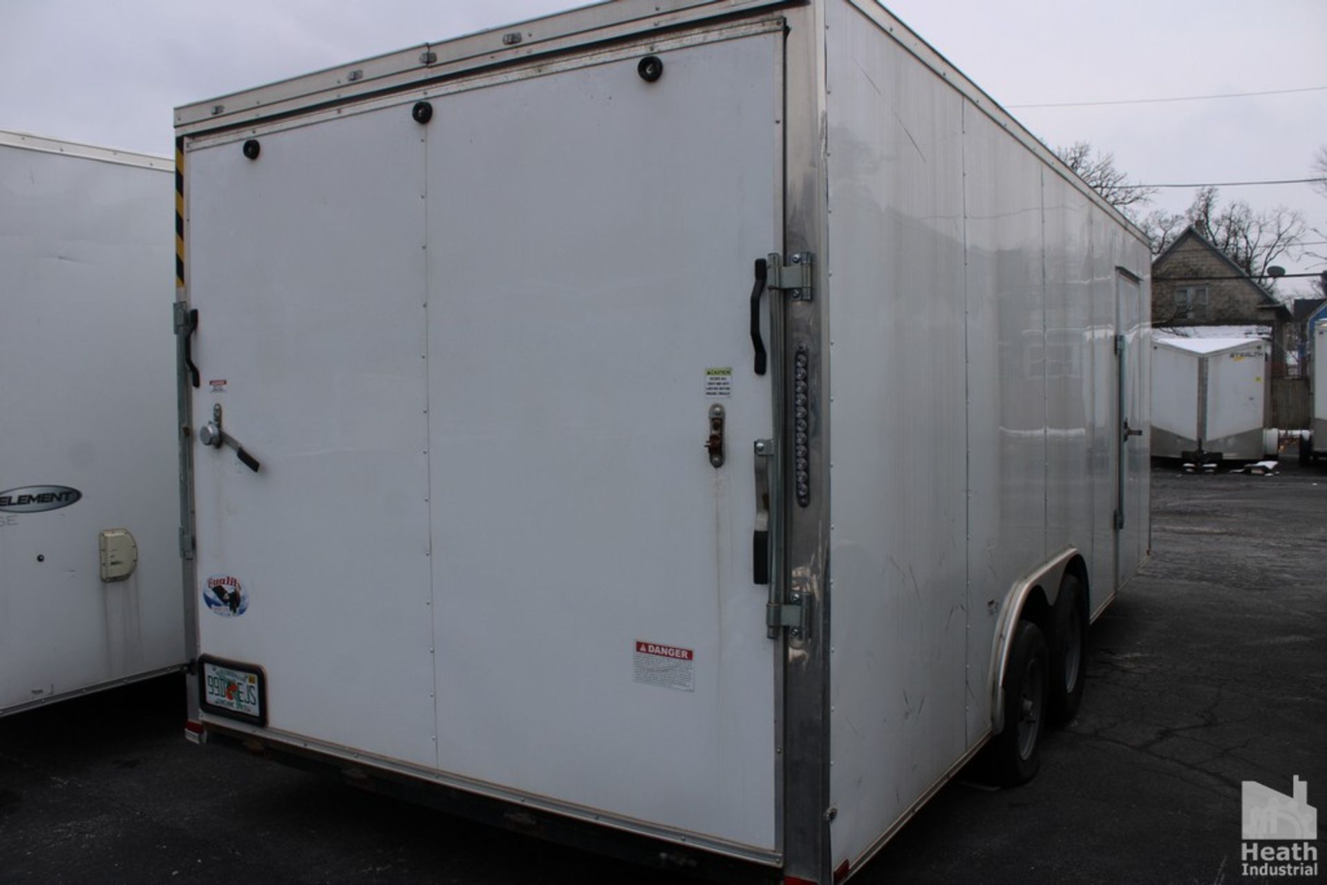 QUALITY CARGO 20’ ENCLOSED TRAILER VIN: 50ZBE2020NN036427, (NEW 2022), WITH SIDE DOOR, DROP DOWN - Image 3 of 4