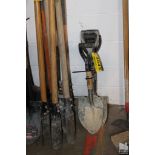 (5) SHORT D-HANDLE SPADE SHOVELS