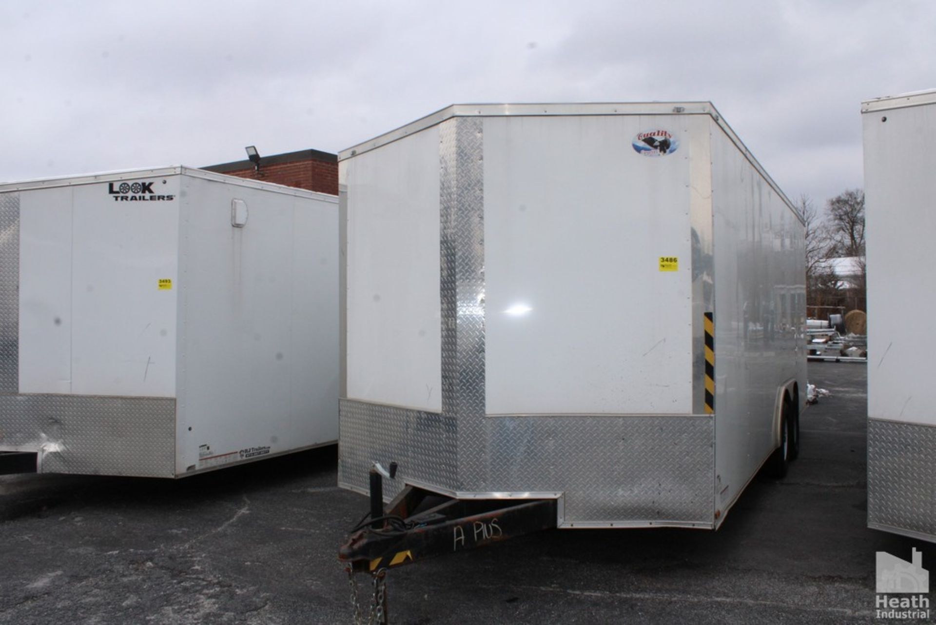 QUALITY CARGO 20’ ENCLOSED TRAILER VIN: 50ZBE2020NN036427, (NEW 2022), WITH SIDE DOOR, DROP DOWN