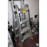 GORILLA MODEL GLMPXA-18 ALUMINUM MULTI-FUNCTION LADDER 300 LB CAPACITY