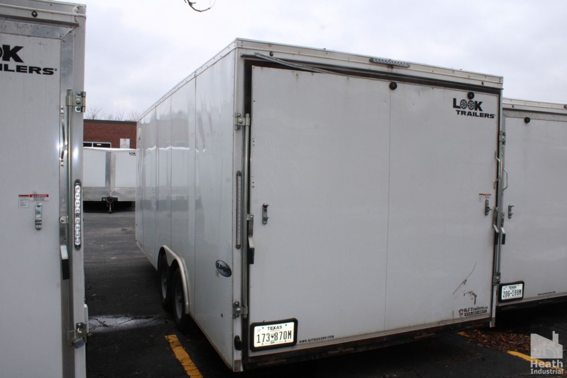 LGS 20’ ENCLOSED TRAILER, VIN: 53BLTEB21NR009634 (NEW 2021), WITH SIDE DOOR, DROP DOWN BACK DOOR/ - Image 2 of 4