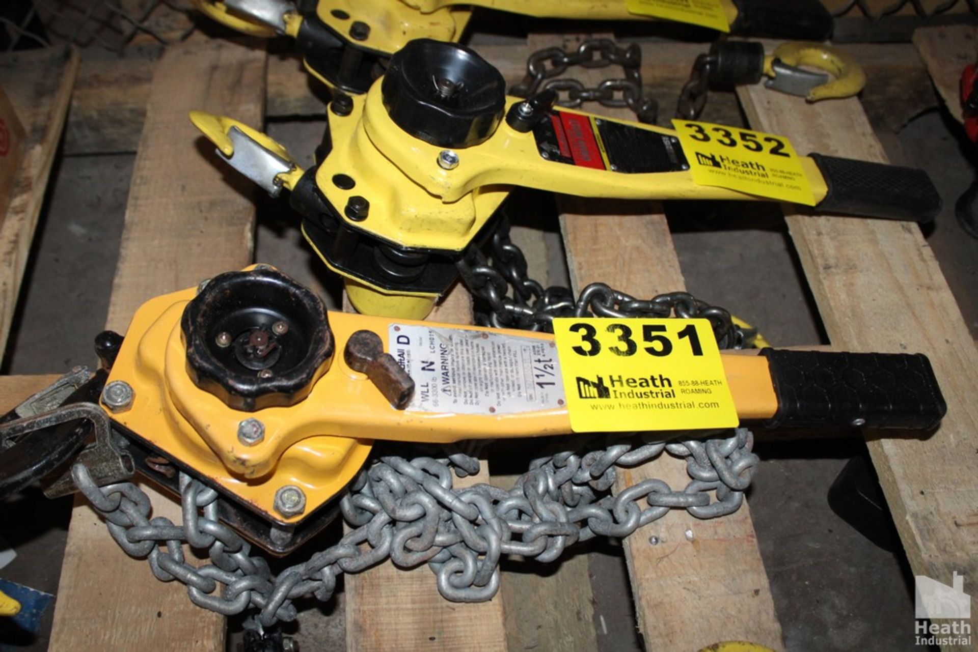 HAUL MASTER 1-1/2 TON LEVER CHAIN HOIST