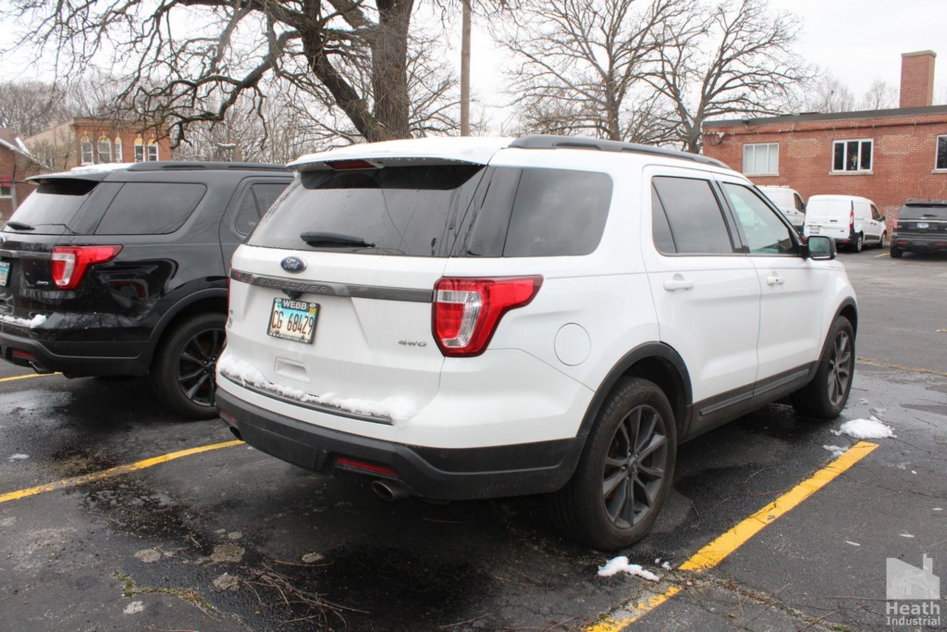 FORD MODEL EXPLORER XLT SPORT UTILITY VEHICLE, VIN: 1FM5K8D85KGA85325 (NEW 2019), AUTOMATIC - Image 3 of 7