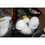 ASSORTED HARD HATS IN CAN