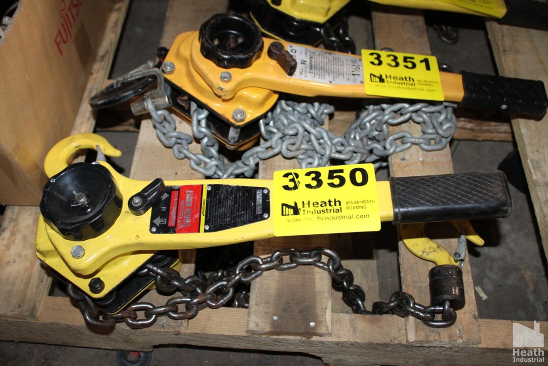 HAUL MASTER 1-1/2 TON LEVER CHAIN HOIST