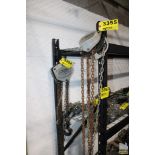 STRONGWAY MODEL 57042 2,200 LB MANUAL CHAIN HOIST