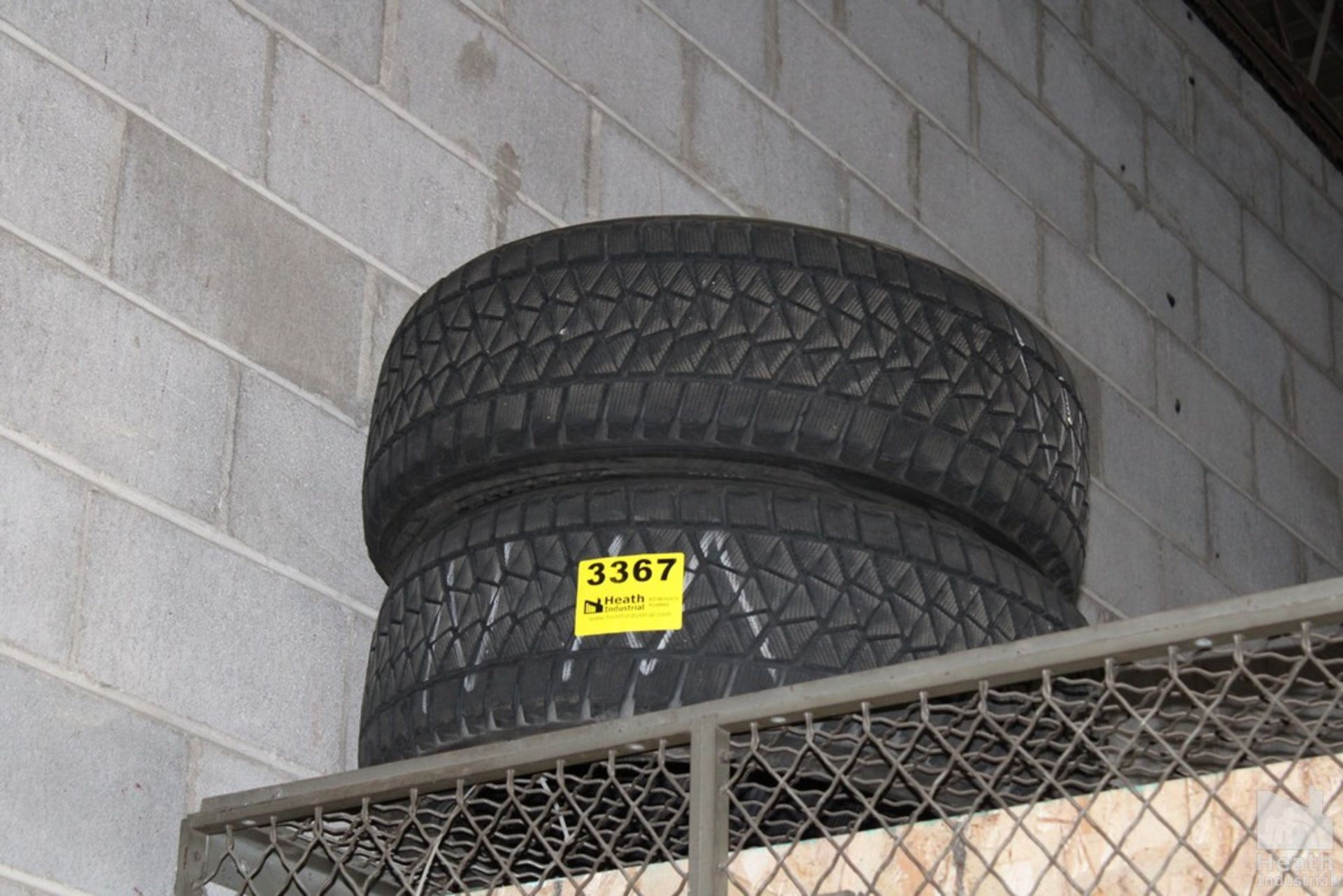 (2) BRIDGESTONE BLOZZTAK 255/50/R20 TIRES (APPEAR NEW)