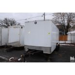 INTERSTATE 20’ ENCLOSED TRAILER, VIN: 1UK500H29L1100832 (NEW 2020)WITH SIDE DOOR, DROP DOWN BACK DO