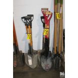 (5) D-HANDLE SPADE SHOVELS