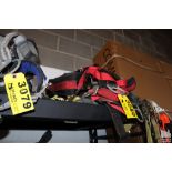 (5) ASSORTED SAFETY HARNESSES
