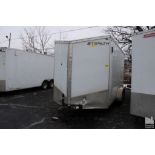 STEALTH 14’ ENCLOSED TRAILER, VIN: 52LBE1420LE078405 (NEW 2020), WITH SIDE DOOR, DROP DOWN BACK