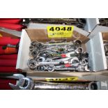 ASSORTED RATCHETING GEAR WRENCHES IN BOX