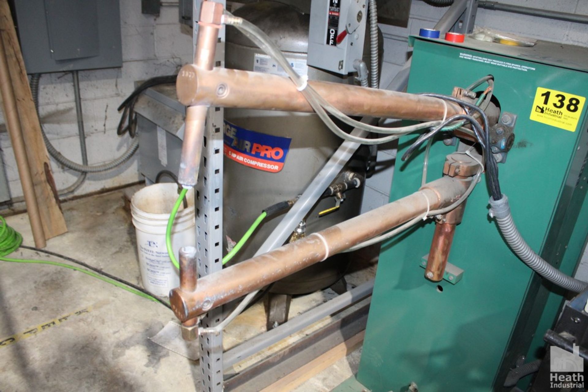 WESTERN 30 KVA SPOT WELDER, S/N EJ-688, 32” THROAT - Image 2 of 4