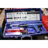 DUO-FAST POWDER ACTUATED NAIL GUN WITH CASE