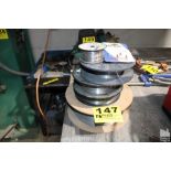 (5) SPOOLS ASSORTED WELDING WIRE