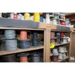 (14) SPOOLS ELECTRICAL WIRE ON SHELF