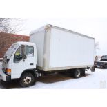 ISUZU MODEL NPR 16' DIESEL BOX TRUCK