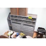 STEEL SHELVING UNIT / ORGANIZER