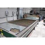 VICON 5’ X 20’ MODEL DL-8000 DUAL TWIN DRIVE CNC PLASMA CUTTING SYSTEM, WITH HYPERTHERM POWERMAX