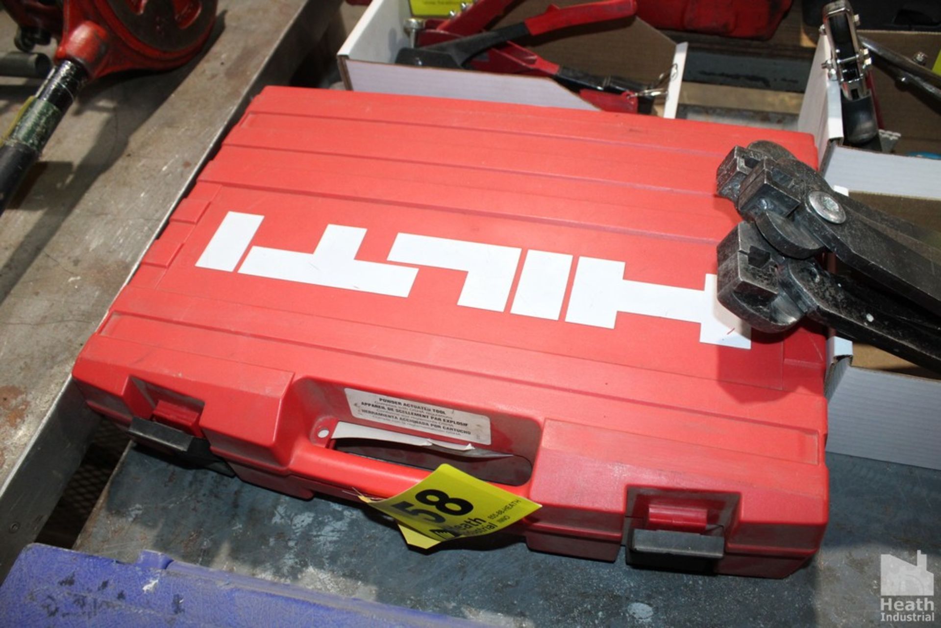 HILTI MODEL DX36M POWDER ACTUATED NAIL GUN WITH CASE