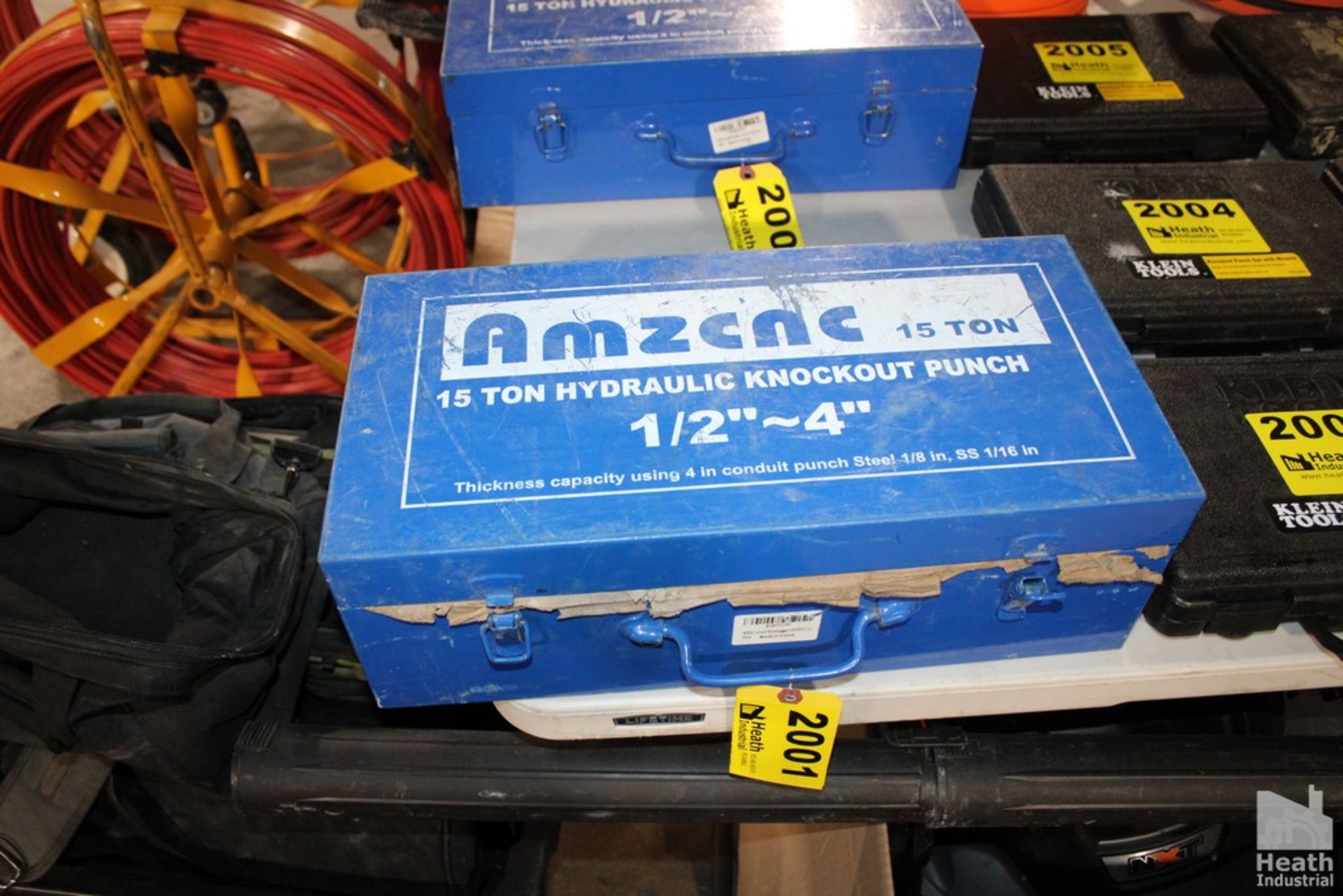 AMZCNC 15 TON 1 2 4 HYDRAULIC KNOCKOUT SET amzcnc-15-ton-1-2-4-hydraulic-knockout-set
