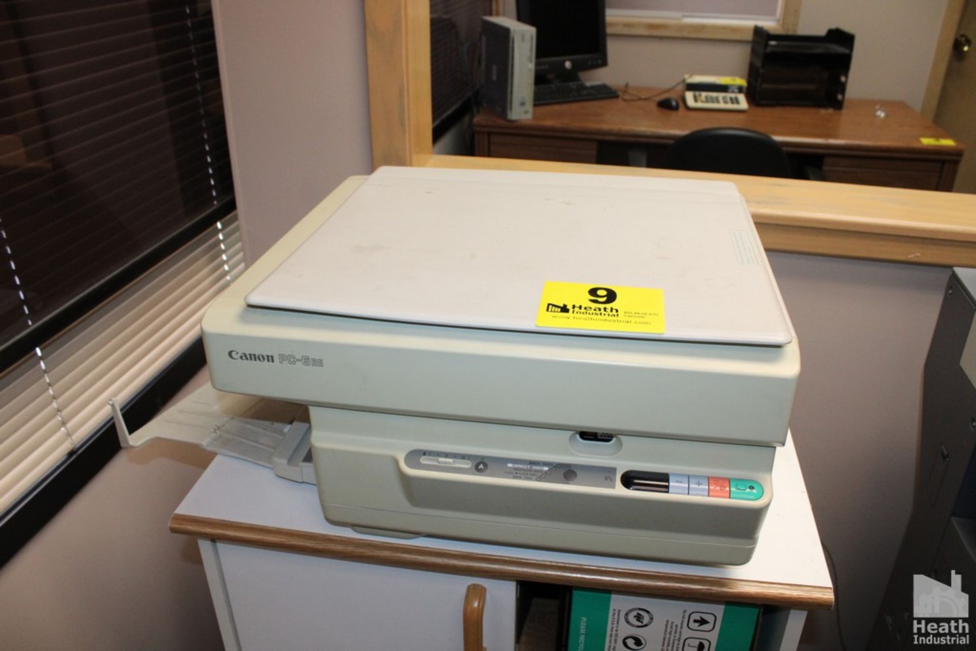 CANON PC-6RE COPIER WITH STAND AND SUPPLIES