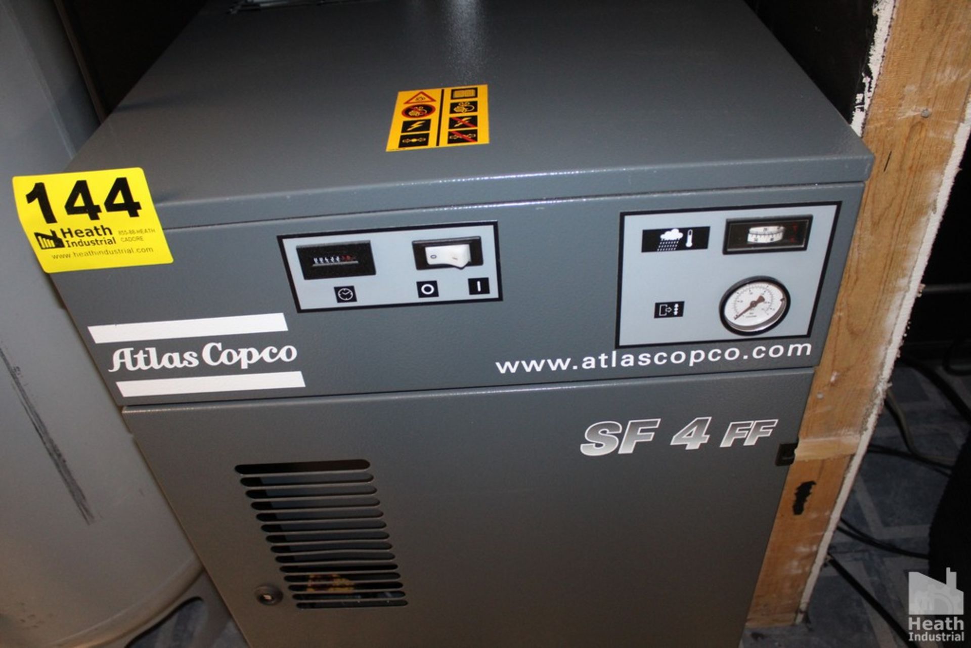 ATLAS COPCO 5 HP MODEL SF 4 FF SCREW TYPE AIR COMPRESSOR, S/N AP1699064 (NEW 2014) - Image 2 of 4