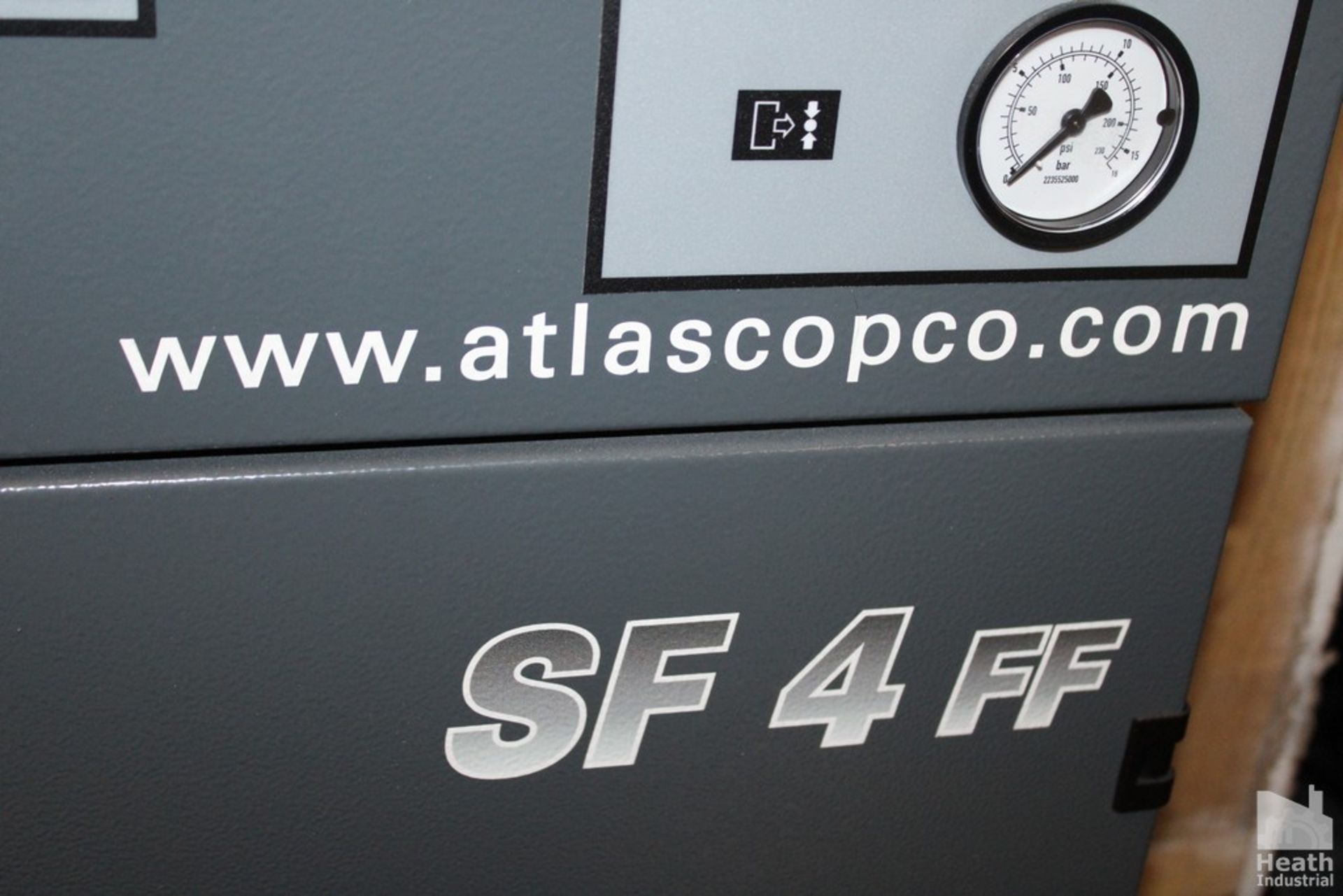 ATLAS COPCO 5 HP MODEL SF 4 FF SCREW TYPE AIR COMPRESSOR, S/N AP1699064 (NEW 2014) - Image 4 of 4