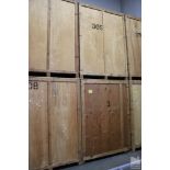 (2) MOVING CRATES, 7' X 5' X 7'