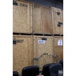 (2) MOVING CRATES, 7' X 5' X 7' 4"