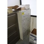 (2) HON FOUR DRAWER FILE CABINETS, 15" X 26" X 52"