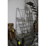 PORTABLE WAREHOUSE LADDER, 7-STEP