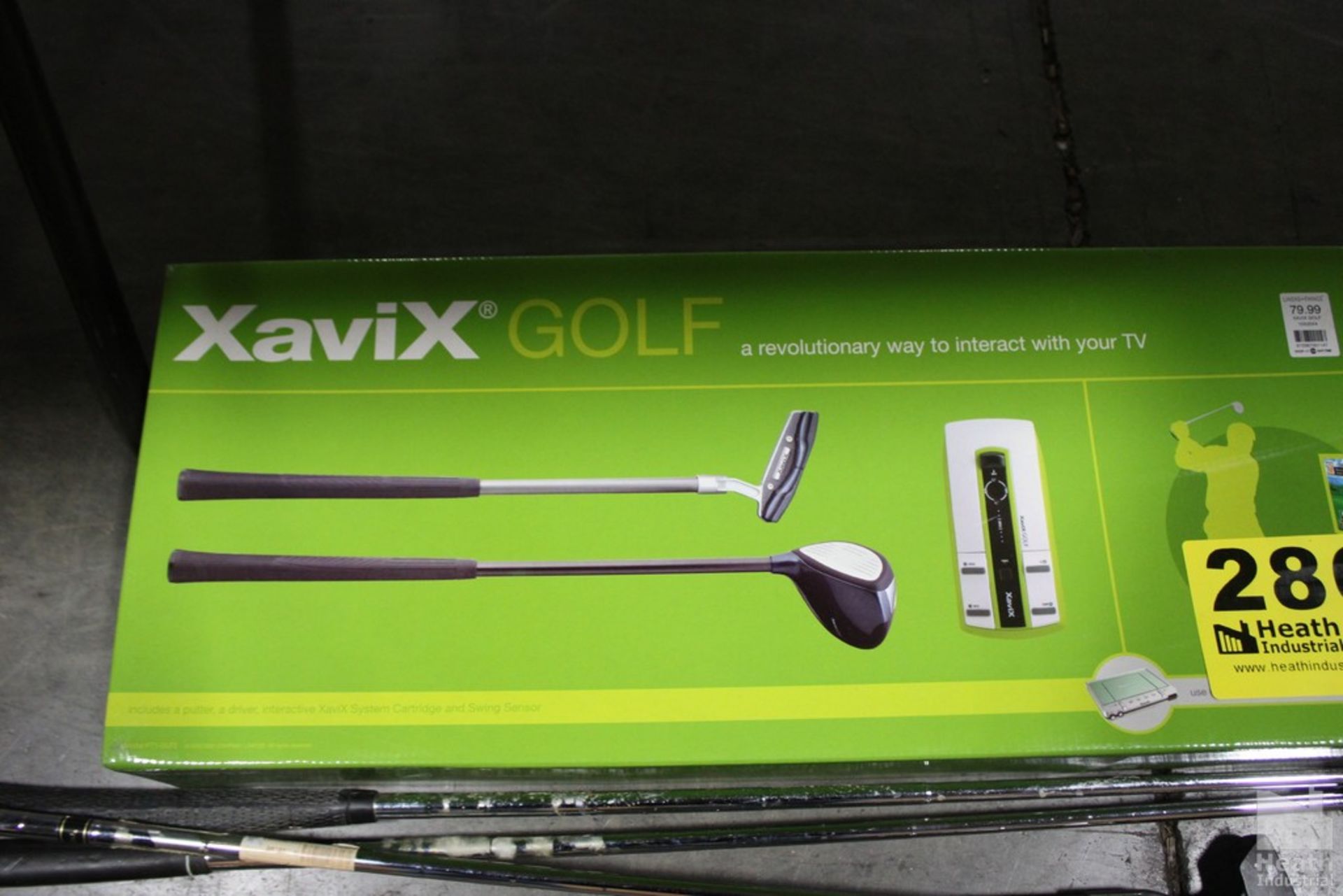 XAVIX TV INTERACTIVE GOLF KIT AND ASSORTED CLUBS - Image 3 of 3