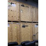 (2) MOVING CRATES, 7' X 5' X 7' 4"