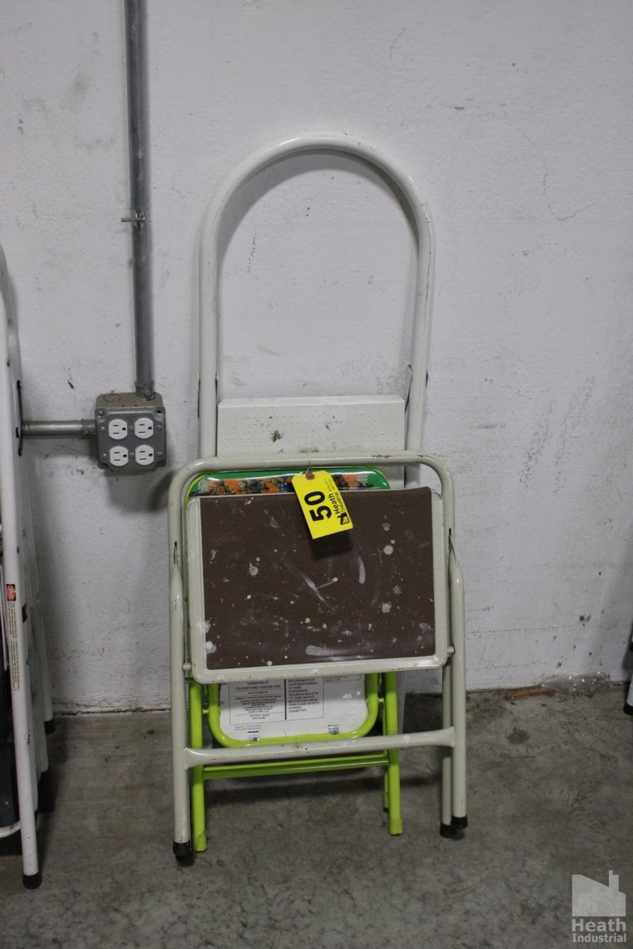 (3) ASSORTED TWO STEP LADDERS