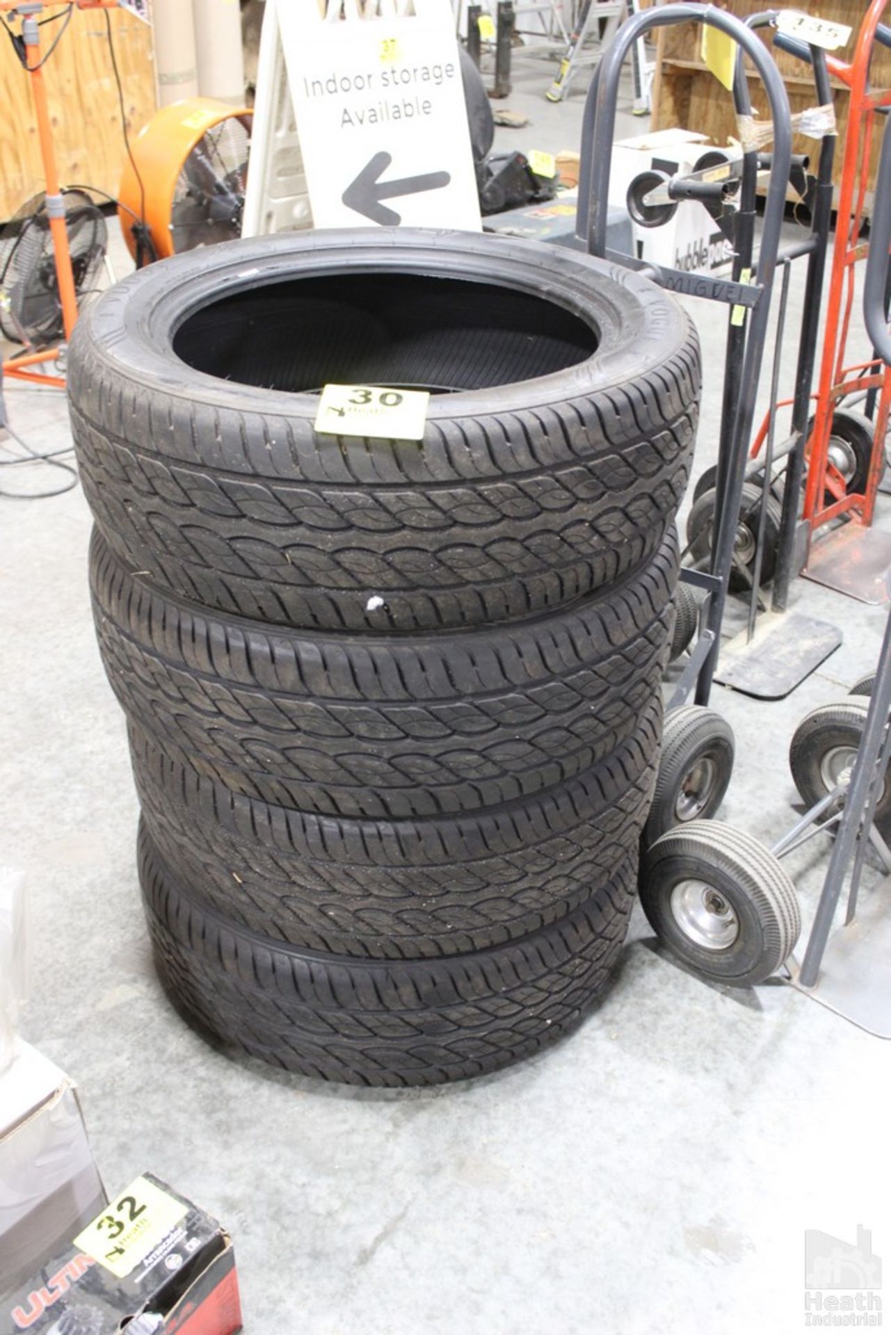 (4) VOGUE TRUCK TIRES, 235/55R20 105V XL