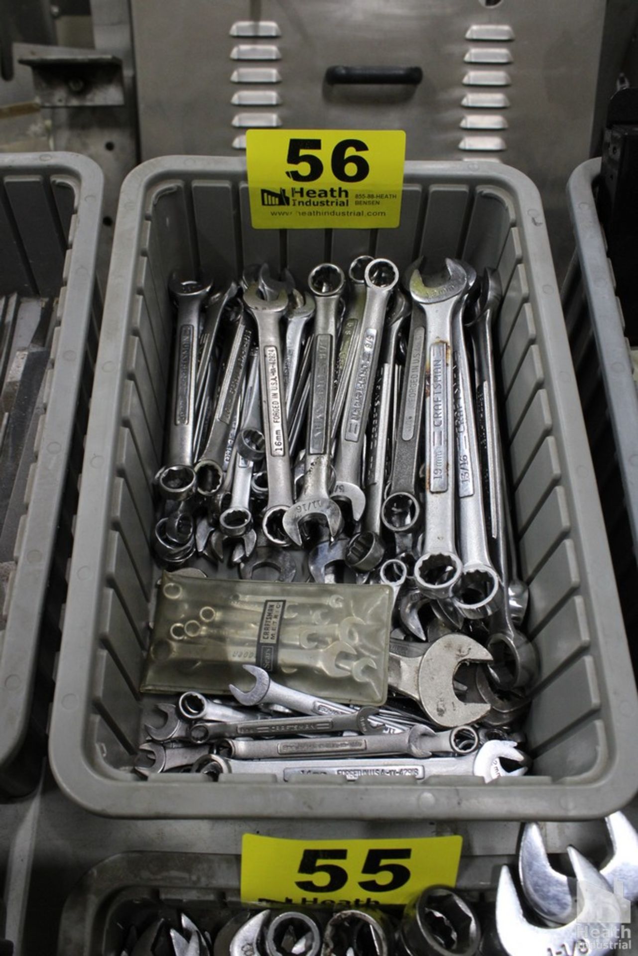 ASSORTED COMBINATION WRENCHES