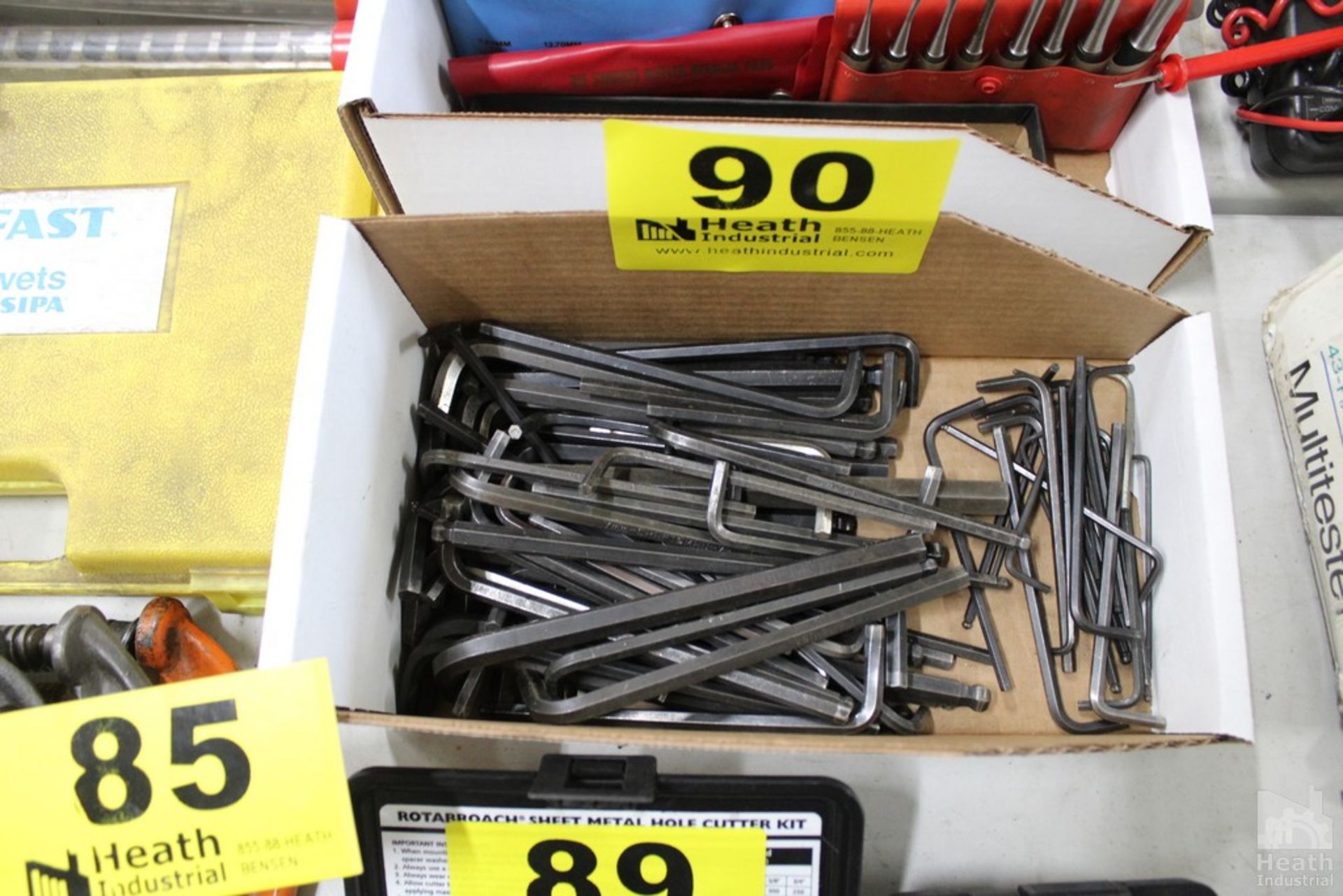 ASSORTED ALLEN WRENCHES IN BOX