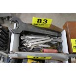 ASSORTED MACHINE WRENCHES AND SPANNER WRENCHES