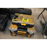 (4) DEWALT TOOL STORAGE CONTAINERS