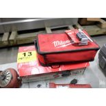 MILWAUKEE TOOL HANDLES SOFT CASE AND M12 BATTERY (NEW)
