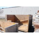 FORKLIFTABLE MATERIAL BOX 10' 6" X 6' 6" X 6' 6"