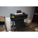 HP DESIGN JET T120 24" WIDE FORMAT PRINTER