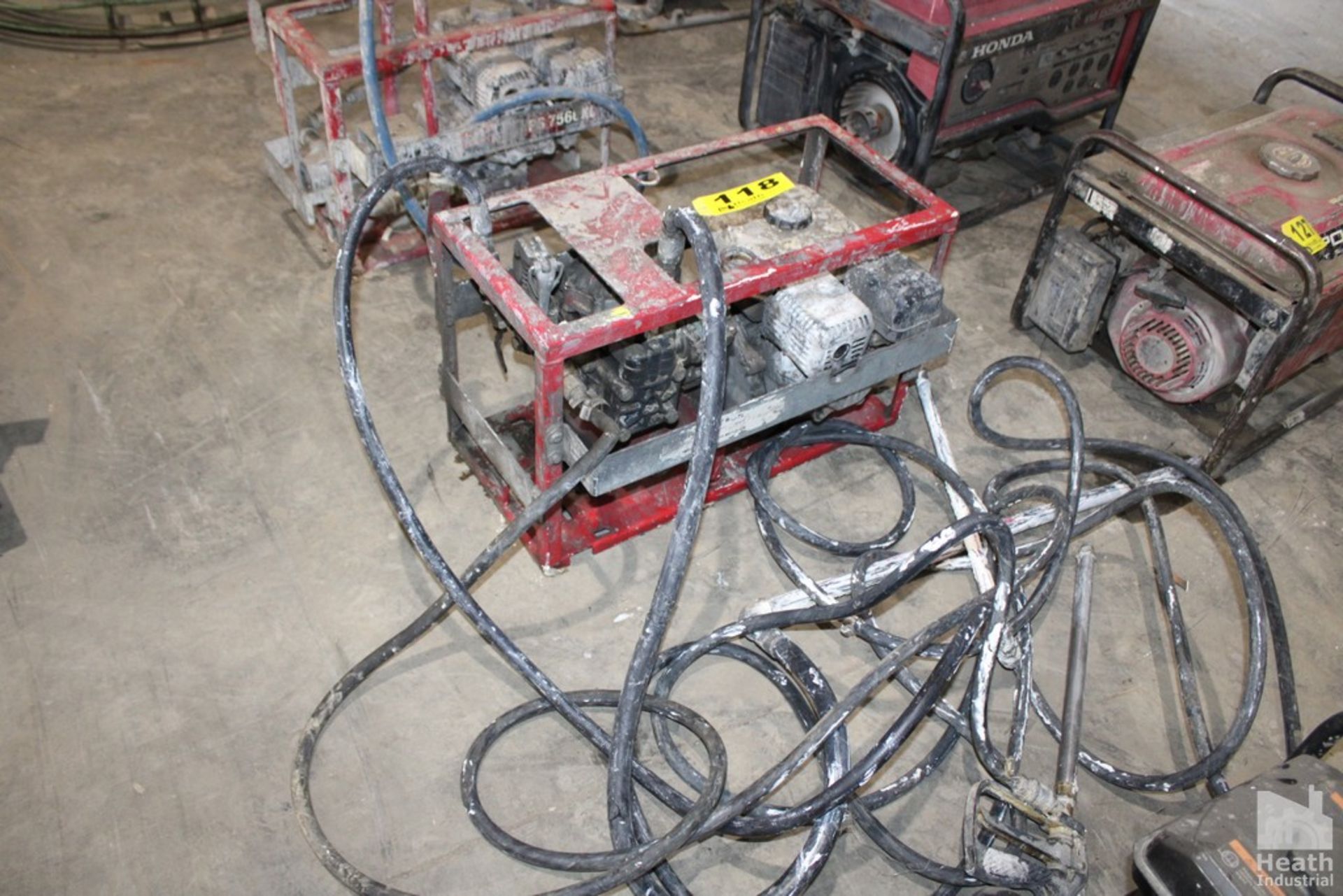 ALLEN CURING COMPOUND POWER SPRAYER WITH HONDA PUMP & HOSES