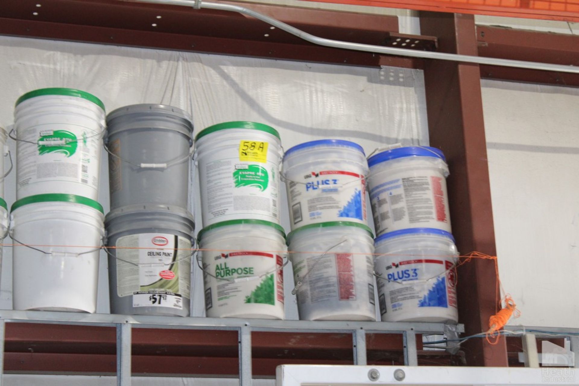 (19) 5 GALLON PAILS OF ASSORTED SHEET ROCK MUD AND CONCRETE CHEMICALS - Image 3 of 3