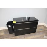 TWO DRAWER LATERAL FILE CABINET 42" X 18" X 27"